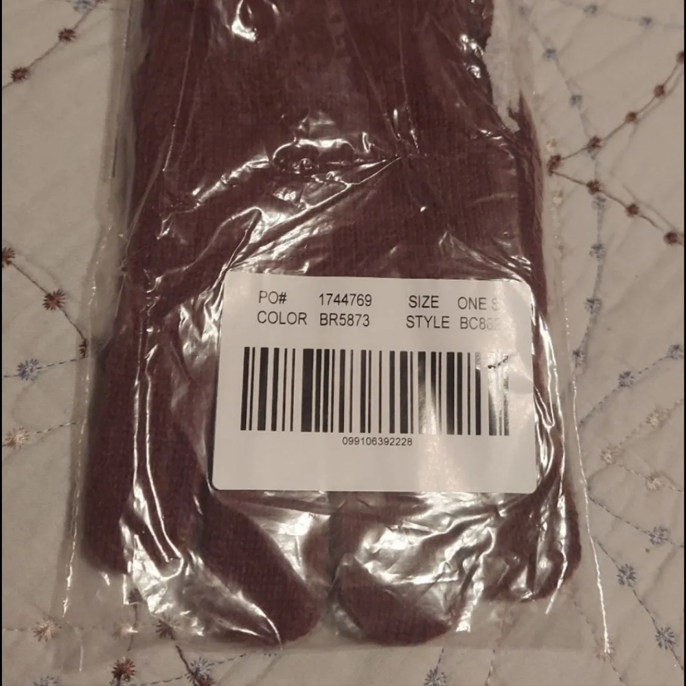 J.Crew Touchscreen Tipped Men's Lambswool Gloves in Brown BNWT SO 2023 $60